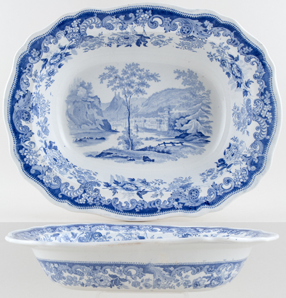 Dish large c1844